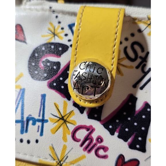 Brighton Fashionista Chic Fashion Art Paris Wallet Love Snap Closure Card Slots - Picture 9 of 13